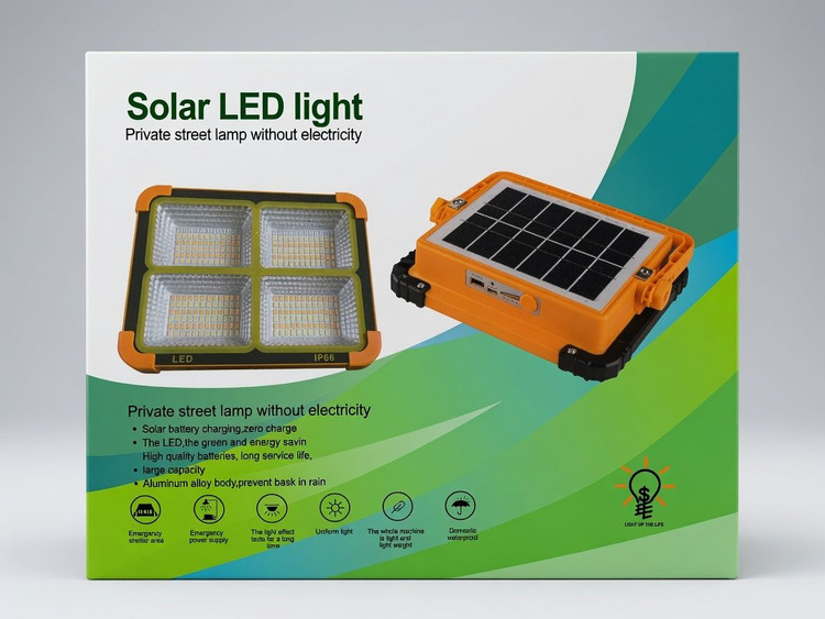 ☀️ چراغ خورشیدی پرتابل Solar LED Light روشنایی قدرتمند، بدون نیاز به برق! اگر به دنبال یک چراغ قابلحمل، مقاوم و کممصرف برای خانه، باغ، ویلا، سفر، کمپینگ یا مواقع قطعی برق هستید، این مدل میتواند گزینهای کاربردی باشد